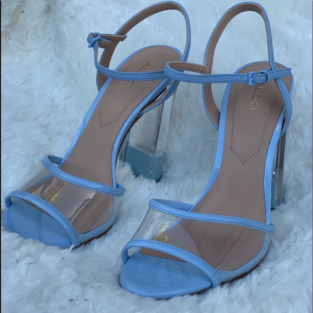 Aldo strapped blocked heel NWOT